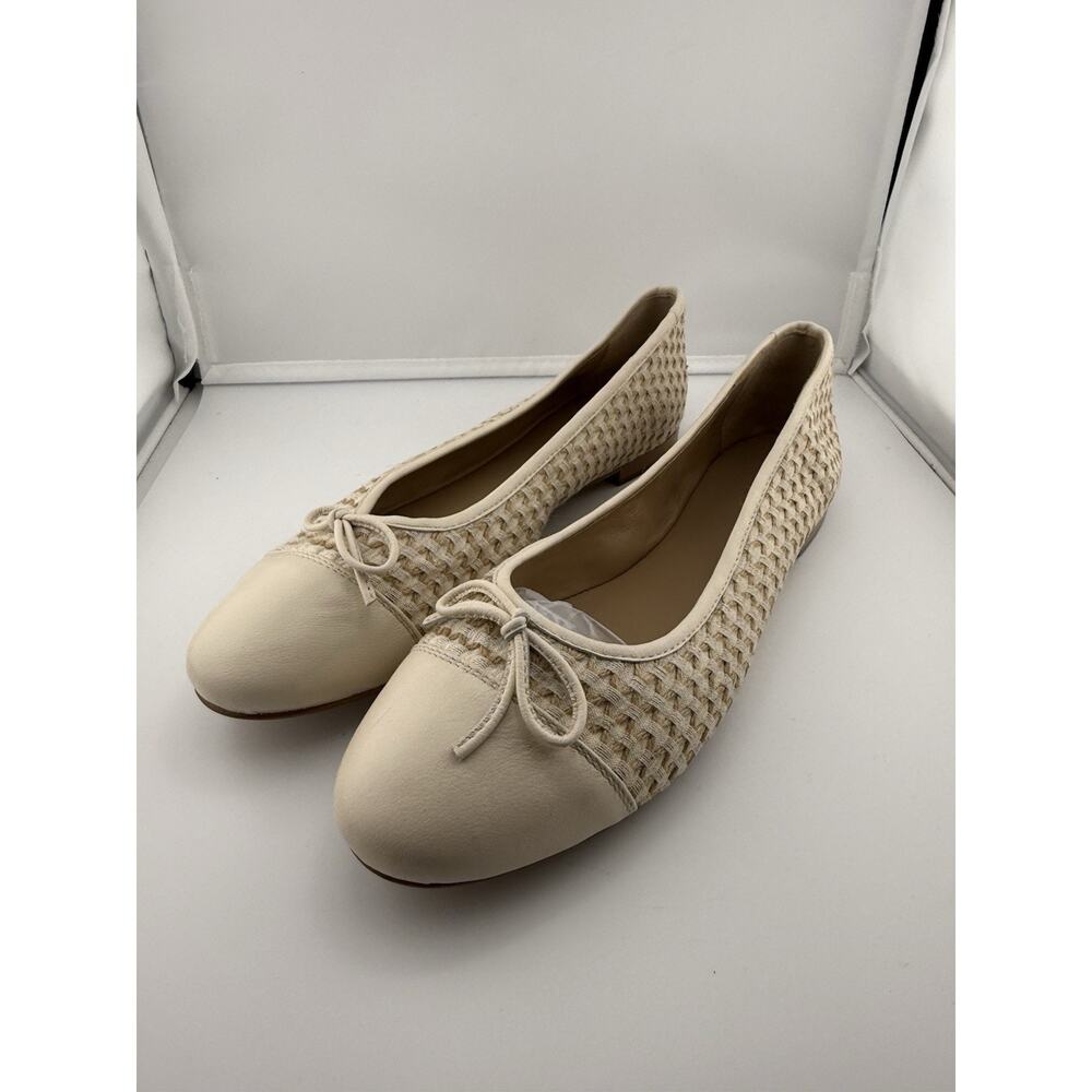 NWOB $150 Saint G Zaini Cap Toe Ballet Flat Size 40